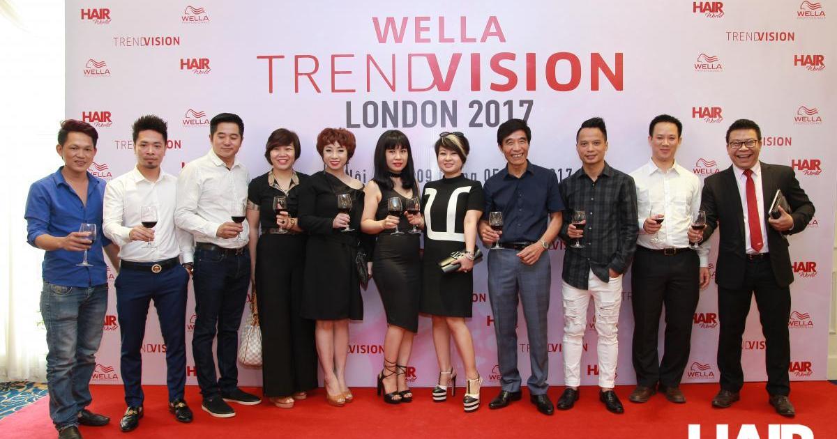 Lễ phát động cuộc thi Wella TrendVision – London 2017