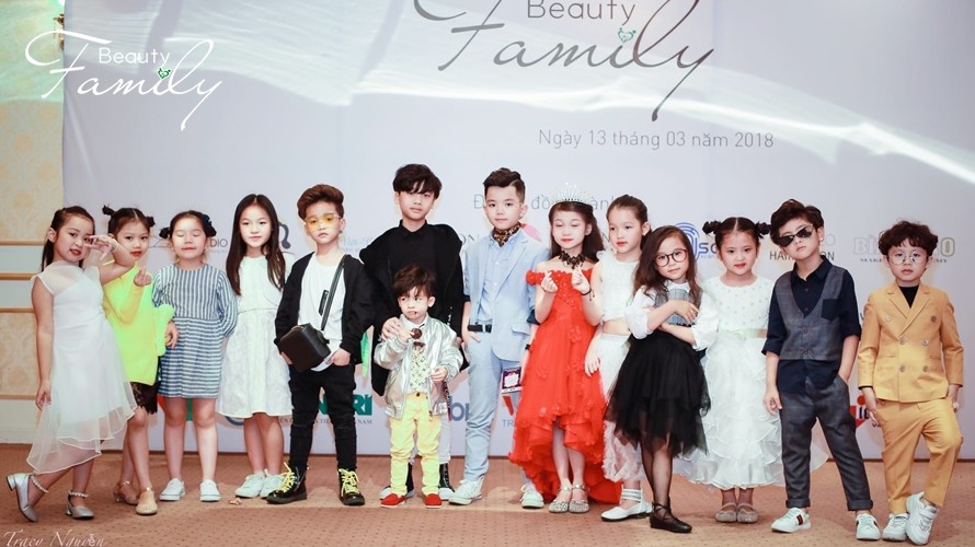 Dàn thiên thần nhí “gây thương nhớ” tại lễ ra mắt Beauty Family