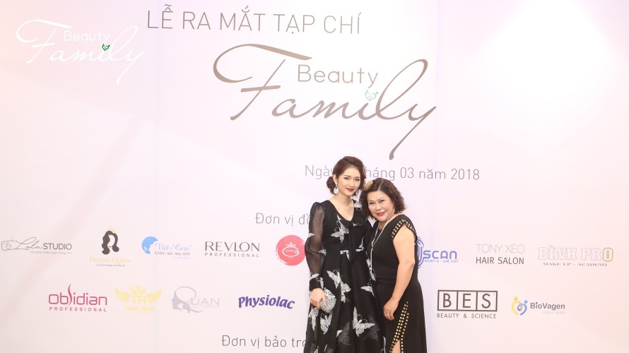 Những bóng hồng xinh đẹp gây chú ý tại sự kiện ra mắt tạp chí Beauty Family