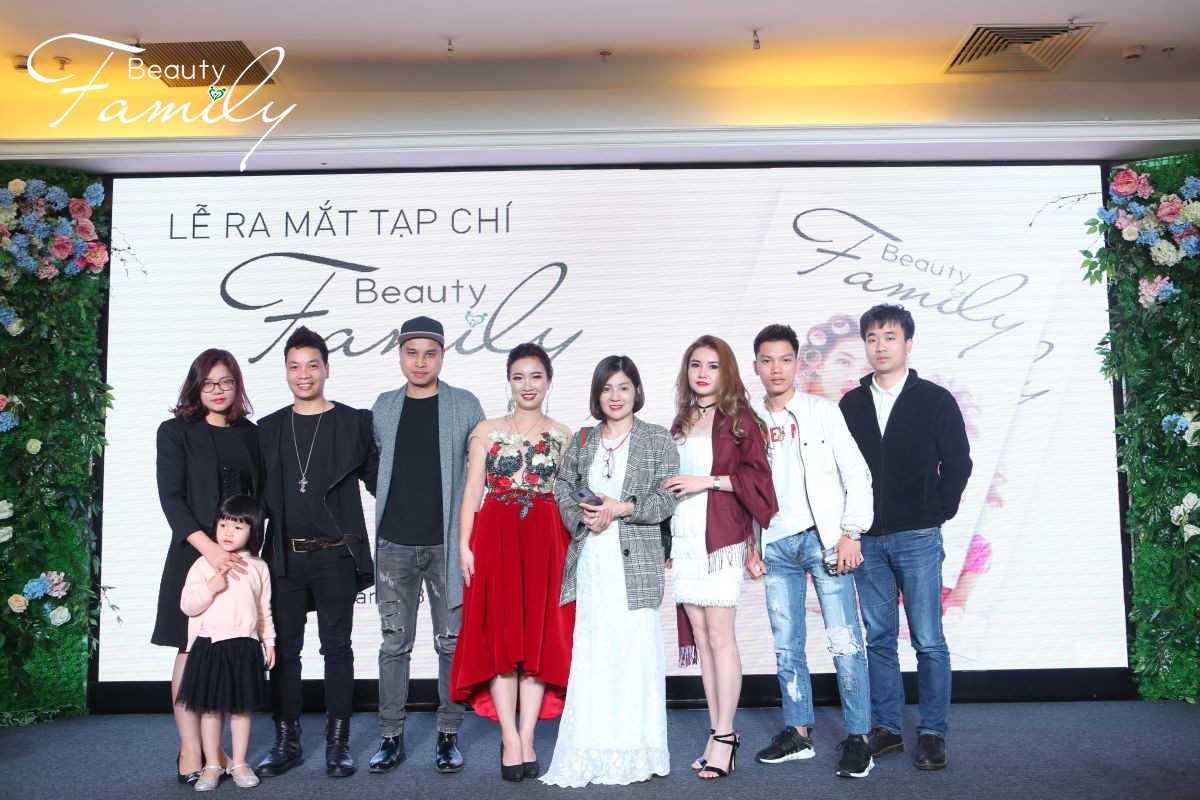 Đại diện ngành làm đẹp chúc mừng tạp chí Beauty Family ra mắt