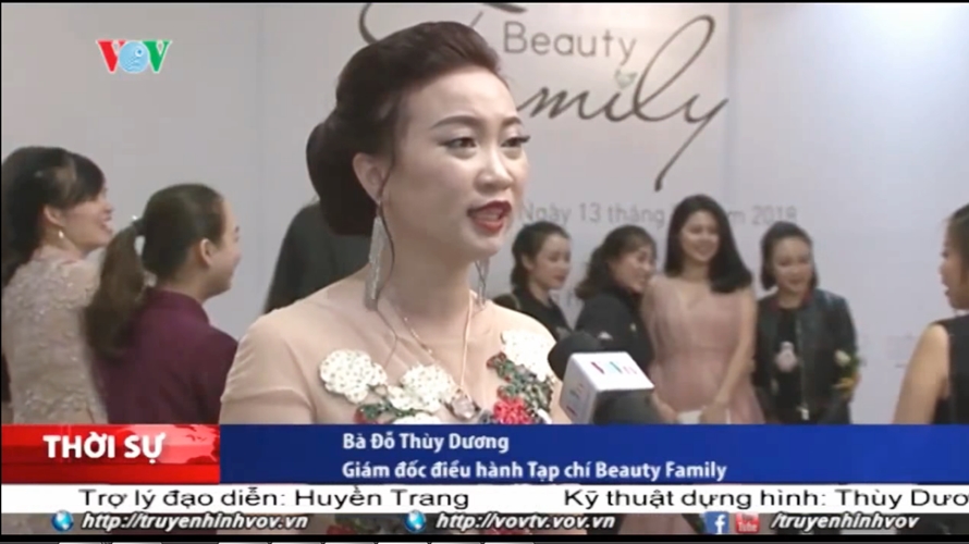 VOVTV: “Beauty Family sẽ là cuốn cẩm nang thân thiết song hành với các gia đình Việt!”