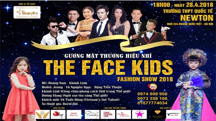 The Face Kids Fashion Show – cuộc săn lùng những ngôi sao lấp lánh