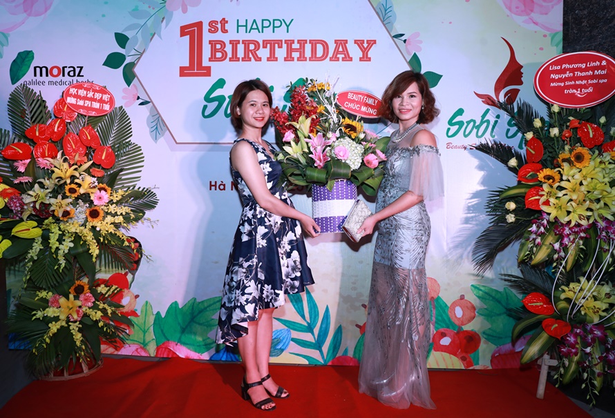 Sobi Spa tưng bừng mừng sinh nhật 1 tuổi