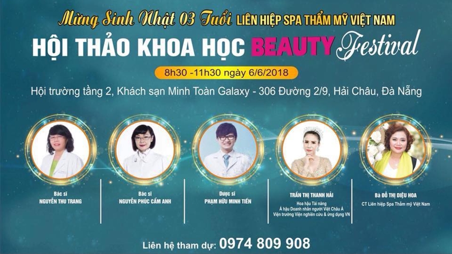 Beauty Festival 2018: “Bật mí” về hội thảo khoa học quy tụ “Ngũ đại chuyên gia”
