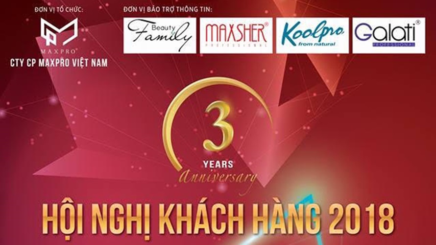 MaxPro tổ chức Gala quy mô tri ân khách hàng nhân sinh nhật 3 tuổi