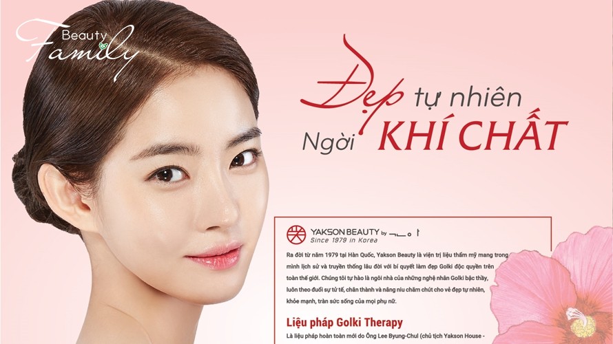  “Đẹp tự nhiên – Ngời khí chất” với liệu pháp Golki của Yakson Beauty