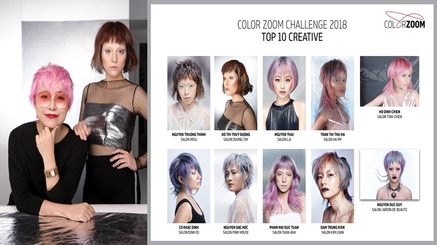NTM Dương Tây lọt Top 10 Giải Quốc gia cuộc thi Color Zoom 2018