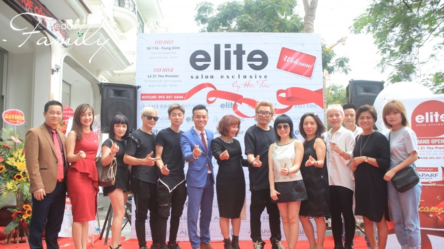 Elite Salon Exclusive tưng bừng khai trương cơ sở thứ 2 tại Cầu Giấy, Hà Nội