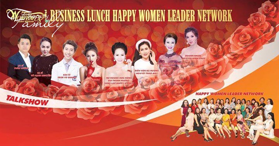 Business lunch – cuộc gặp tháng 7 của mạng lưới nữ lãnh đạo toàn cầu Happy Women Leader Network