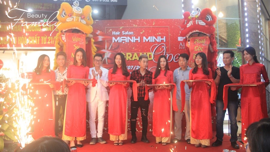 Khai trương Hair Salon Mạnh Minh – điểm đến mang phong cách trẻ trung, hiện đại