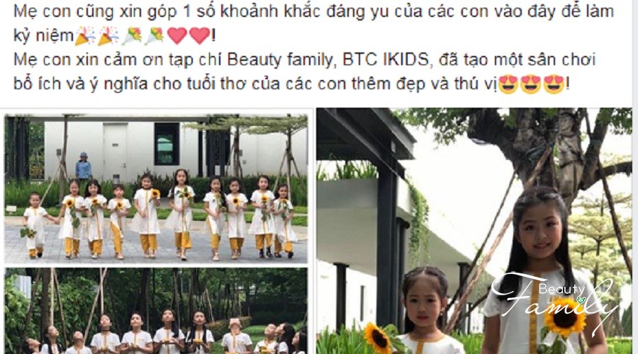 IKids Việt Nam 2018 nhận “cơn mưa” lời khen từ phụ huynh thí sinh