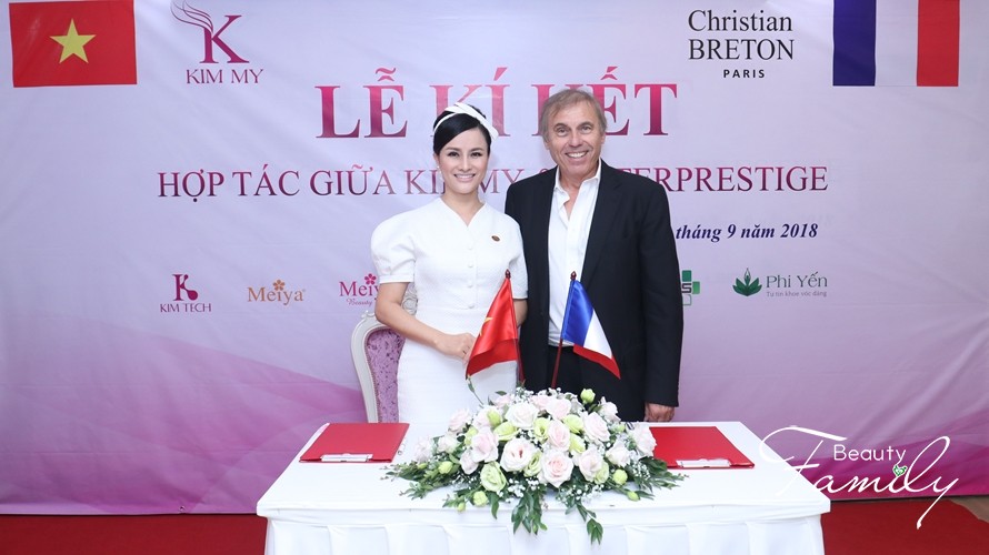 Kimmy Group trở thành nhà phân phối độc quyền mỹ phẩm Christian Breton tại Việt Nam