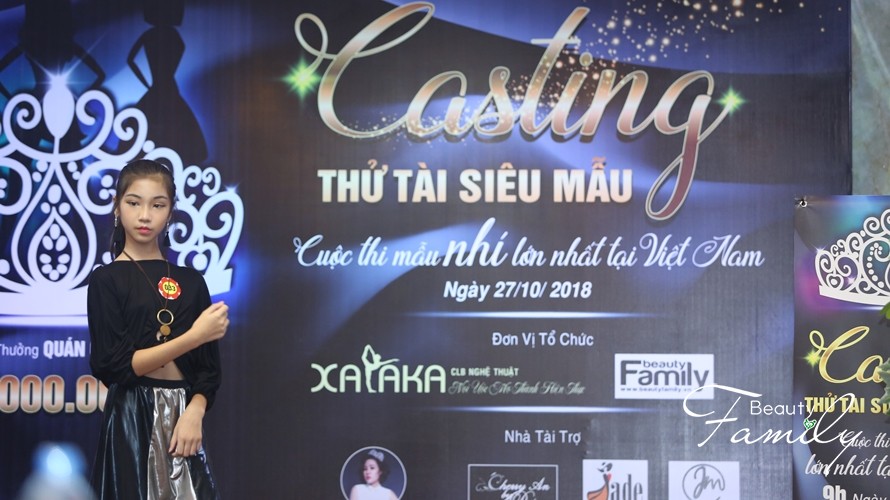 Những con số ấn tượng tại vòng casting Thử tài siêu mẫu nhí Việt Nam 2018