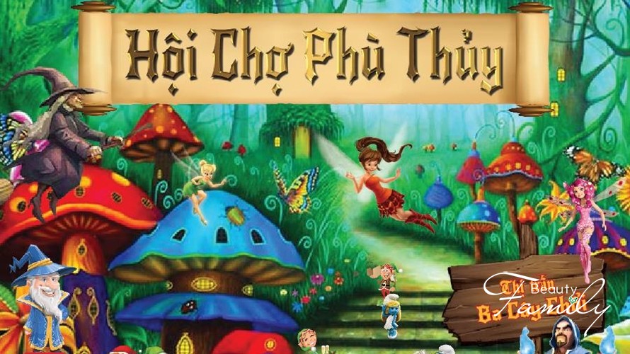 Vào cửa miễn phí Hội chợ phù thủy tại Thị trấn Ba Cây Chổi