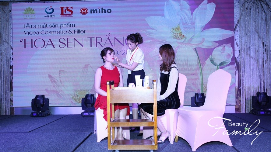 Beauty Family và Vieea tổ chức thành công Lễ mắt sản phẩm Vieea Cosmetic & Filler