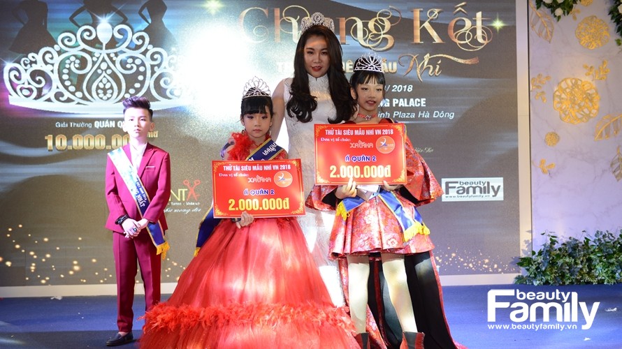 Doanh nhân Nguyễn Nhị đảm nhiệm xuất sắc vai trò Giám khảo Thử tài siêu mẫu nhí 2018