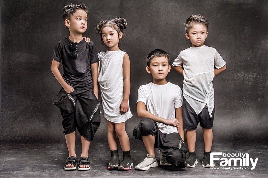 Bật mí địa chỉ sắm đồ Dark–wear siêu chất cho bé