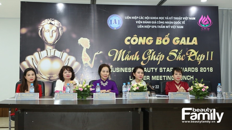 Liên hiệp Spa – Thẩm mỹ Việt Nam họp báo công bố Gala Mảnh Ghép sắc đẹp II