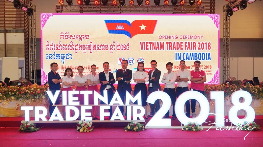 Kimmy Group tham dư Hội chợ thương mại Việt Nam – Campuchia 2018