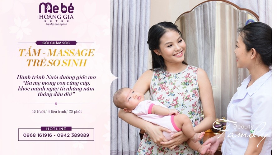 Cùng Viện chăm sóc Mẹ Bé Hoàng Gia yêu con ngay từ những ngày đầu tiên