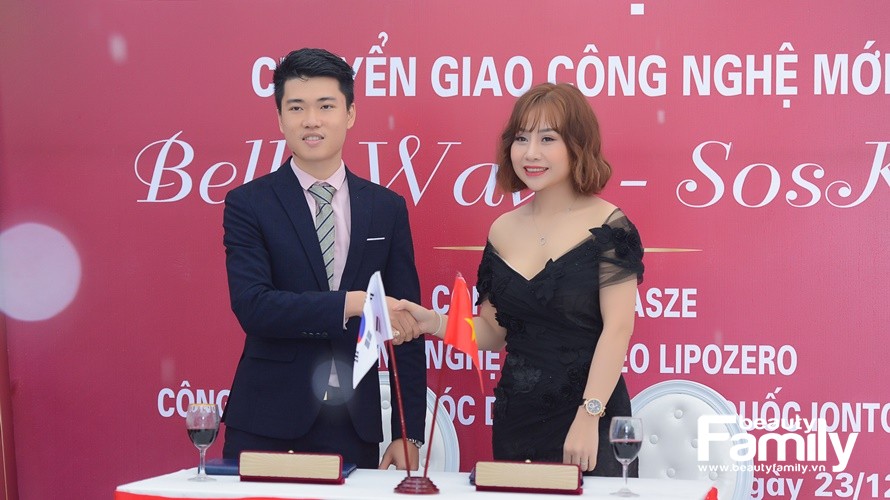 Ngọc Thảo Beauty & Salon ký kết chuyển giao công nghệ Lipozero và hợp đồng độc quyền mỹ phẩm Belle wave – Soskin