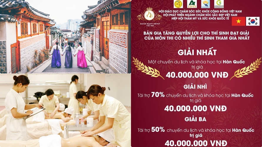 Cơ hội “xuất ngoại” của các thí sinh Master Beauty Contest Việt – Hàn 2019