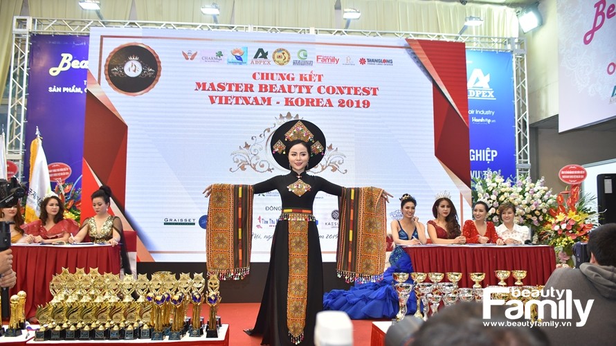 Bùng nổ cảm xúc tại phần thi người đẹp, Master Beauty Contest Việt – Hàn 2019 lần thứ nhất