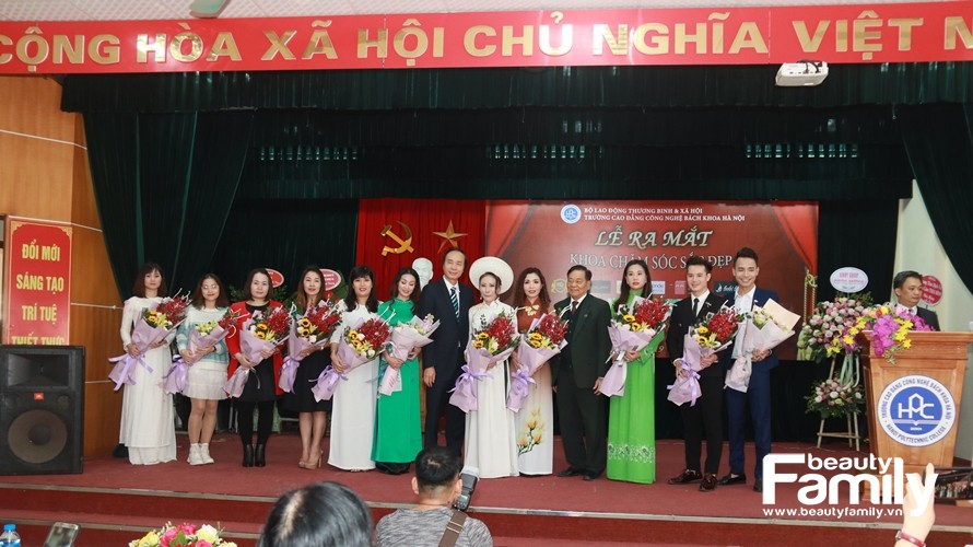 Trường Cao đẳng Công nghệ Bách khoa Hà Nội ra mắt khoa Chăm sóc sắc đẹp