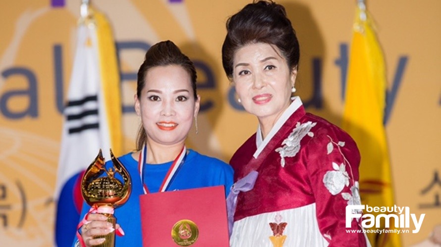 Giám đốc Spa Diệu Hương giữ vị trí cầm cân nảy mực bộ môn Phun xăm thẩm mỹ cuộc thi Master Beauty Contest Việt – Hàn 2019