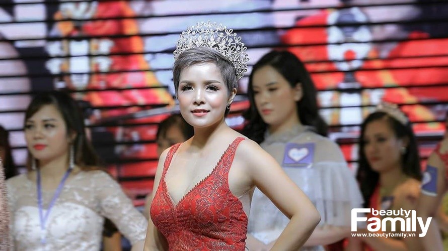 Lê Mỹ Dung – Cô gái vùng than giàu nghị lực đăng quang ngôi vị Á hoàng 1 The Queen Of Beauty 2018