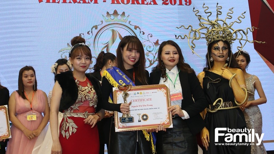 Tác giả “Nữ thần Medusa” xuất sắc đạt giải Nhì bộ môn Make – up Châu âu Master Beauty Contest Việt – Hàn 2019 (Lần thứ I)