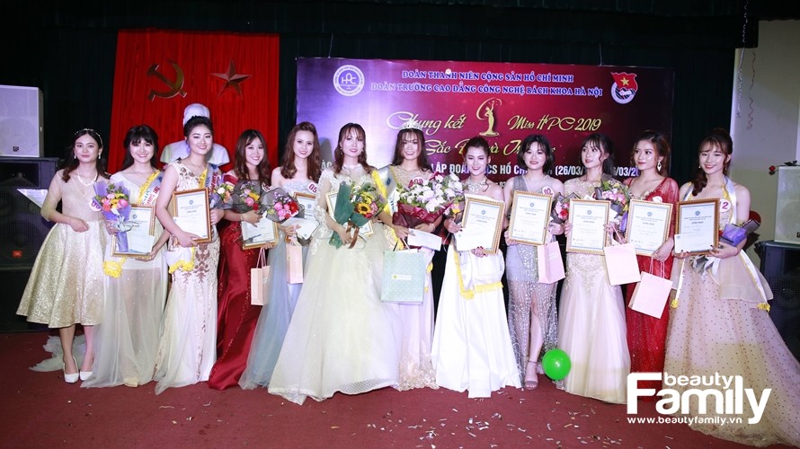 Nữ sinh trường Cao đẳng Công nghệ bách khoa Hà Nội khẳng định sắc – tài – bản lĩnh trong cuộc thi Miss HPC 2019