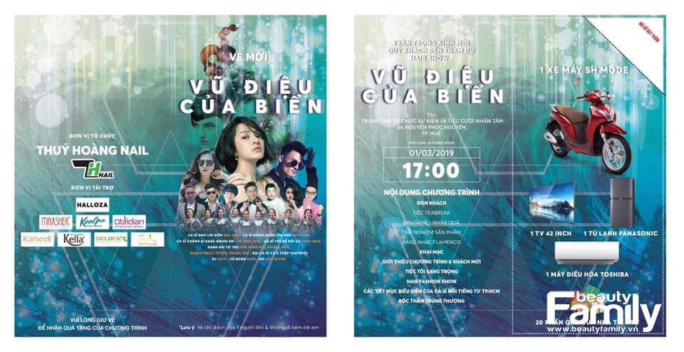 Ca sĩ Bảo Anh, Hoa Vinh góp mặt trong Hairshow Vũ điệu của biển