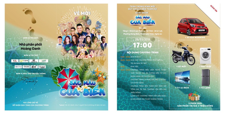 Làng tóc Việt từng ngày đón đợi Hairshow Sắc màu của biển