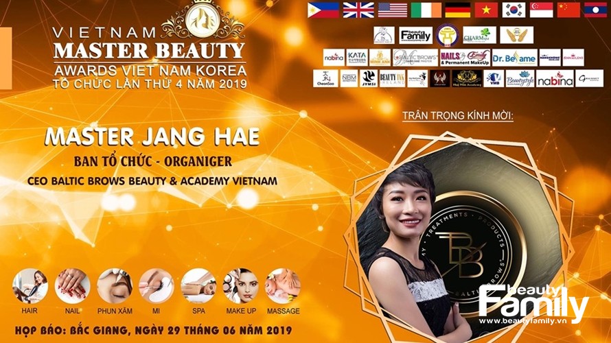 Master Jang Hae – Ban tổ chức Master Beauty Award: “Thành công không đến với những người lười biếng”
