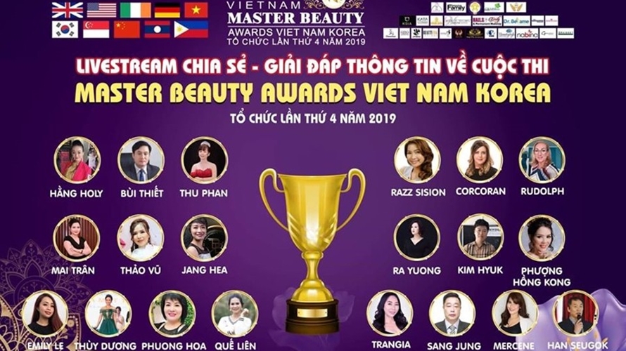 Livestream Chia sẻ – Giải đáp thông tin về cuộc thi  Master Beauty Awards Việt Nam- Korea tại Hà Nội