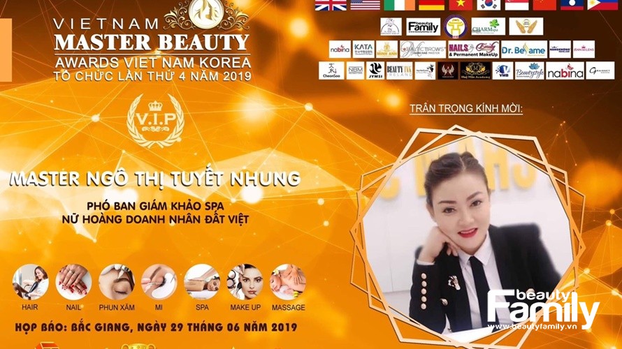 Lắng nghe những chia sẻ của Phó BGK bộ môn Da – Ngô Thị Tuyết Nhung trước giờ G Master Beauty Awards Việt – Hàn 2019