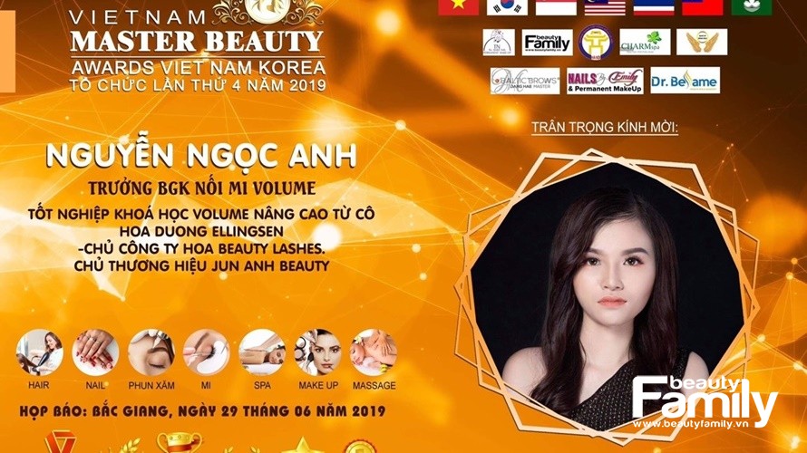 Master Jun Anh- Trưởng ban giám khảo nối mi: “Làm đẹp đã mở ra cho tôi không chỉ sự nghiệp mà còn là niềm hạnh phúc”