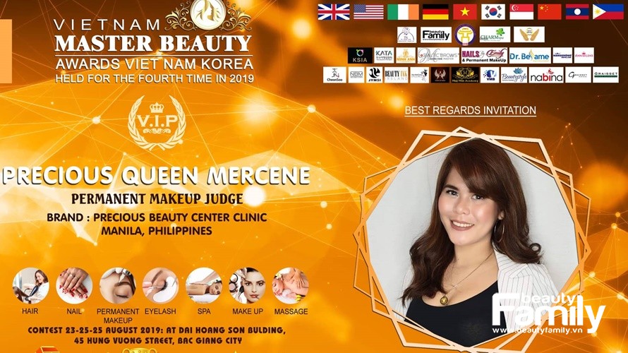 Giám khảo quốc tế Precious Queen Mercene: “Cuộc thi Master Beauty Awards mở ra cho tôi những cơ hội được giao lưu và học hỏi rất quý báu”