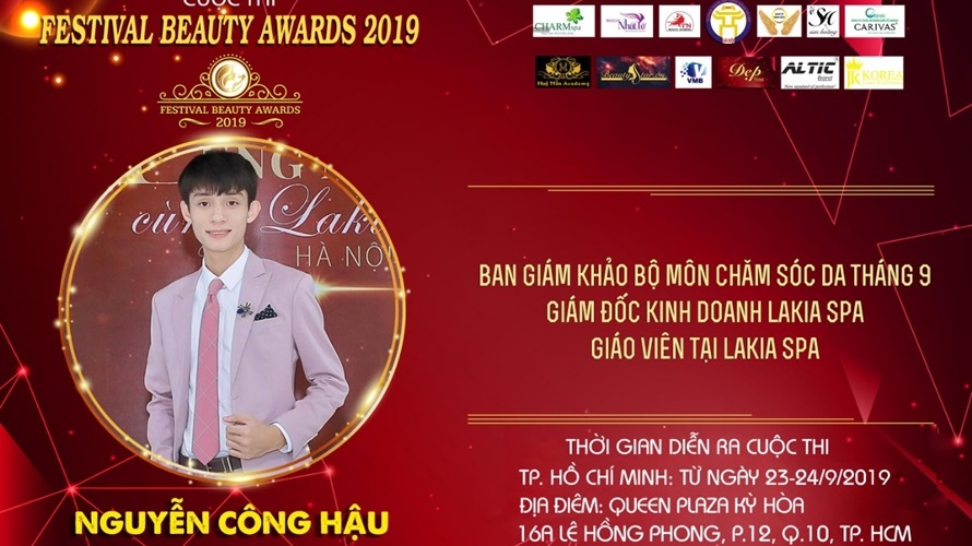 Master Nguyễn Công Hậu- giám khảo bộ môn chăm sóc Da: “ Với cương vị của một ban giám khảo, tôi chắc chắn sẽ nỗ lực hết mình để tìm ra thí sinh xứng đáng nhất”