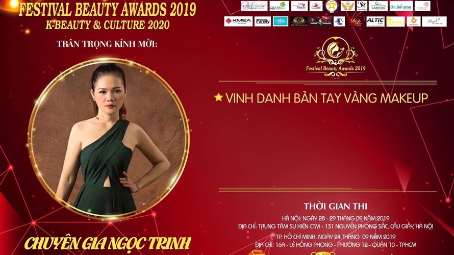 Ngọc Trinh Make up- đề cử vinh danh Bàn tay vàng: “Tôi mong muốn sẽ được học hỏi và giao lưu nhiều hơn với các đồng nghiệp trong cuộc thi”