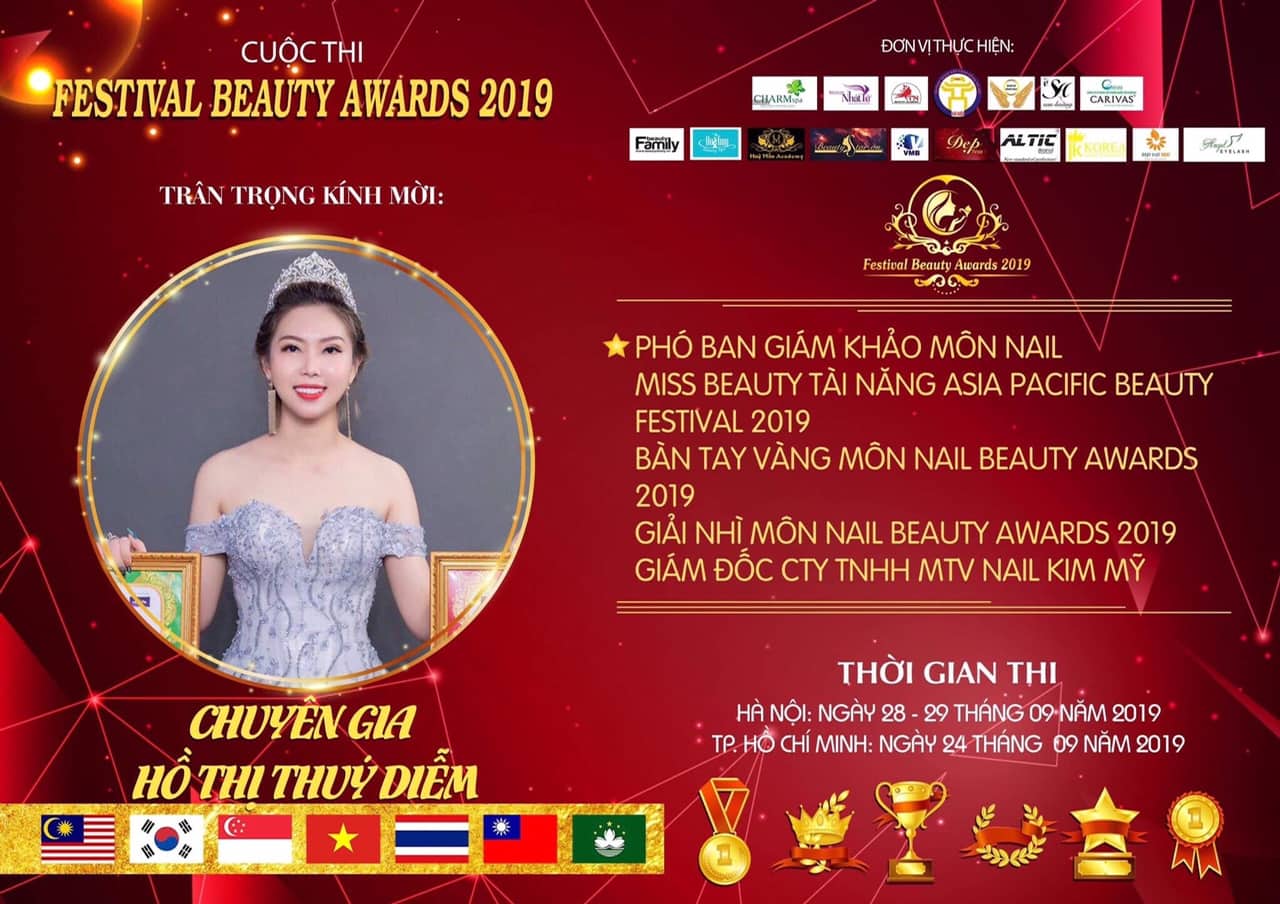 Master Hồ Thị Thúy Diễm- Phó ban giám khảo bộ môn Nail: “ Sự bình tĩnh và sáng tạo tối đa sẽ giúp bạn tạo nên thành công”