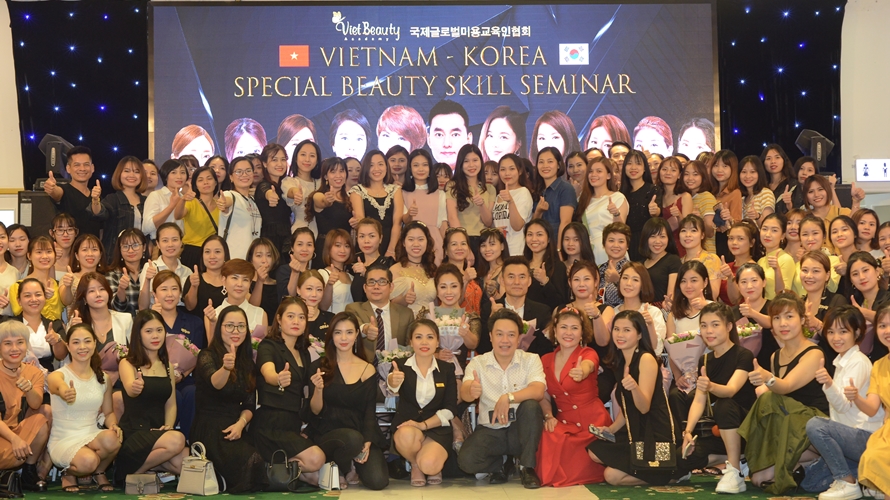 Vietnam – Korea Beauty Skill Special Seminar cập nhật 5 công nghệ làm đẹp mới nhất từ Hàn Quốc