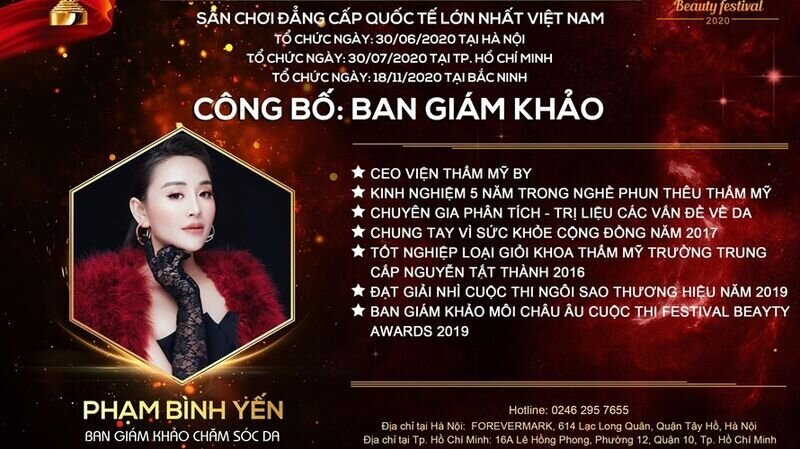 Master Phạm Bình Yến – Giám khảo bộ môn Chăm sóc Da: “Tôi tin rằng, đam mê và sự nỗ lực sẽ giúp các bạn thành công để tiến xa hơn.”