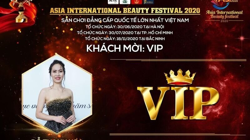 Với tài năng và tâm đức, Quán quân cuộc thi Asia International Beauty Festival 2020 có gọi tên chuyên gia Đỗ Thanh Nga?