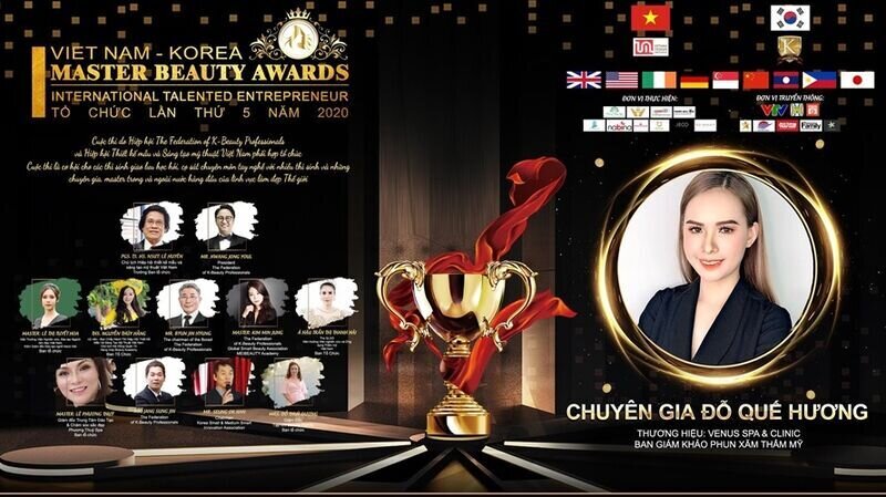 Master Đỗ Quế Hương – giám khảo bộ môn Phun xăm thẩm mỹ: “Trên cương vị giám khảo, tôi chắc chắn sẽ làm việc hết mình bằng cả sự công tâm và nhiệt huyết.”