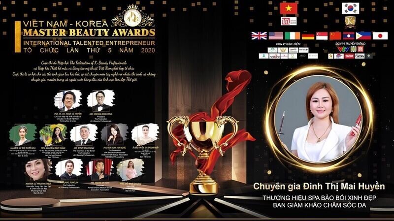 Master Đinh Thị Huyền Mai – Giám khảo bộ môn chăm sóc da: “Cuộc thi Master Beauty Awards 2020 là sân chơi nơi các thí sinh giao lưu và học hỏi nhiều hơn, phát triển kỹ năng nghề nghiệp.”