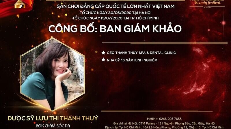 Master Thanh Thúy – Giám khảo bộ môn Chăm sóc Da: “Tôi tin rằng, thành công là dám nghĩ, dám làm”