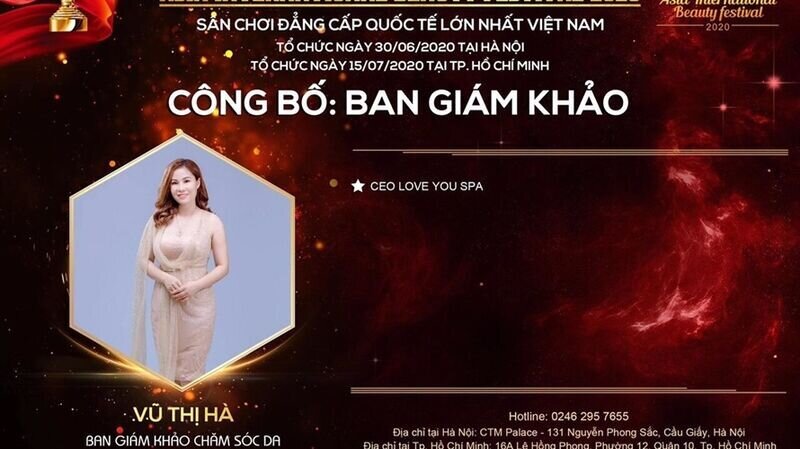 Master Hà Phương – giám khảo bộ môn Chăm sóc Da: “Ranh giới giữa thành công và không thành công chính là sự nỗ lực.”