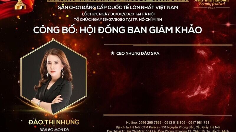 Master Đào Thị Nhung – giám khảo bộ môn chăm sóc Da: nữ nghệ nhân làm đẹp 9x tự tin, tài năng và bản lĩnh